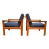 Vintage Deens design Sven Ellekaer teak fauteuils, set van 2