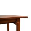 Vintage Danish Teak Dining Table model FD524 by Inger Klingenberg - detail