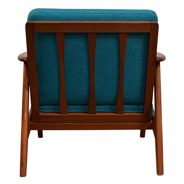 Vintage Deens design teak fauteuil
