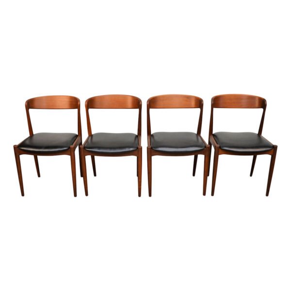 Johannes Andersen Style Teak Dining Chairs
