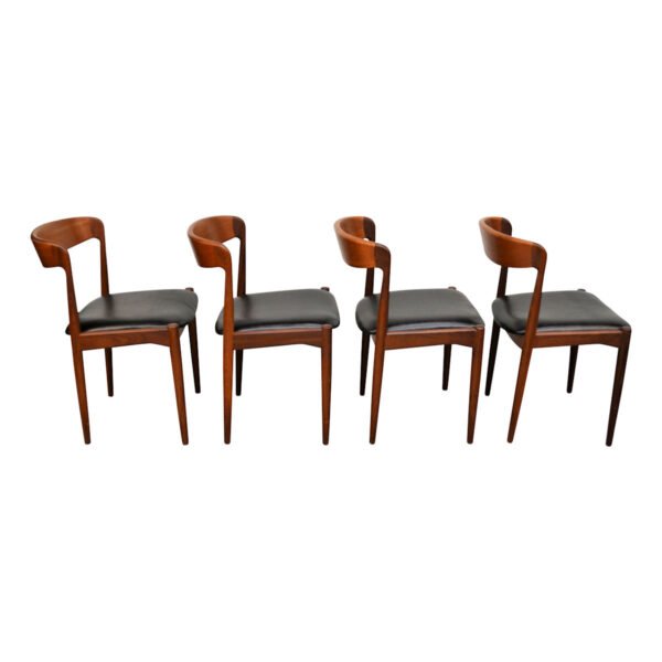 Johannes Andersen Style Teak Dining Chairs