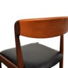 Johannes Andersen Style Teak Dining Chairs - detail