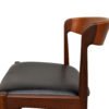 Johannes Andersen Style Teak Dining Chairs - detail