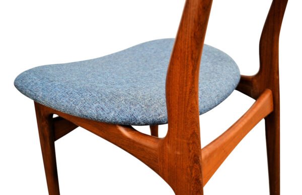 Vintage Danish Teak Dining Chairs - detail