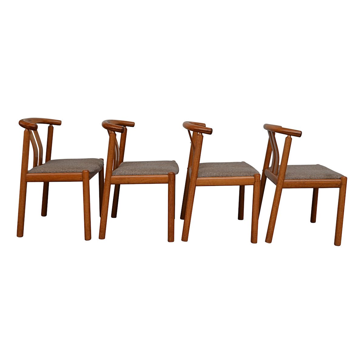 black wooden table and 4 chairs